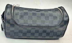 geantă originala de toaletă Louis Vuitton Damier Graphite