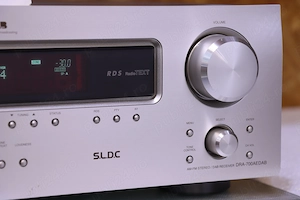 Receiver Stereo Denon DRA-700AEDAB, 2x105W, Tuner DAB FM, Silver - imagine 2