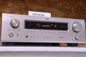 Receiver Stereo Denon DRA-700AEDAB, 2x105W, Tuner DAB FM, Silver