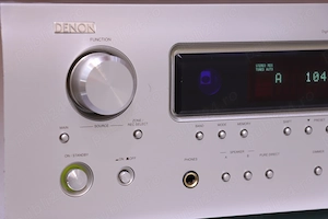 Receiver Stereo Denon DRA-700AEDAB, 2x105W, Tuner DAB FM, Silver - imagine 4