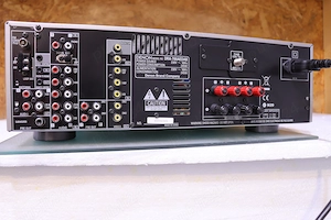Receiver Stereo Denon DRA-700AEDAB, 2x105W, Tuner DAB FM, Silver - imagine 5