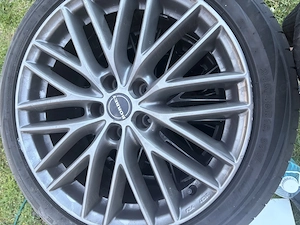 Jante aliaj 18” BORBET + anvelope vară 245/40 R18 – compatibile Audi