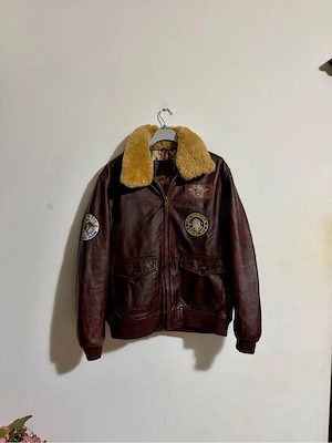 Geacă aviator vintage