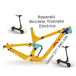 reparatii biciclete trotinete   