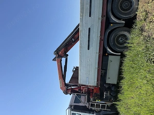Sofer pe automacara in apropiere de Alexandria, Teleorman