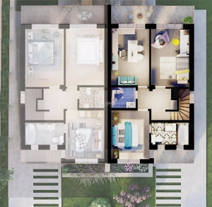 Duplex 4 camere-Buda-Pereti dublii tencuiti-Toate utilitatile-Incalzire in pardoseala - imagine 15