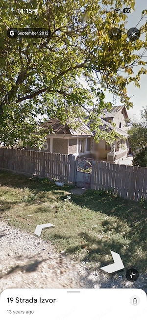 Vând teren !!! cu casa bătrânească pe el .  - imagine 2