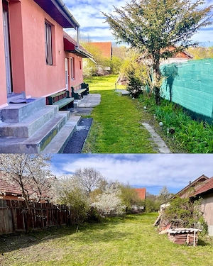 Casa  de vanzare  80mp  556mp teren in Zarnesti, jud. Brasov - liniste, natura. - imagine 7