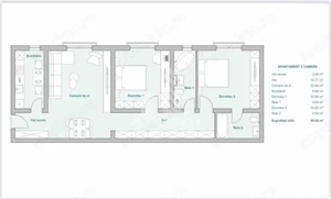 Apartament 3 camere, bloc nou, zona Plopi Timisoara - imagine 13