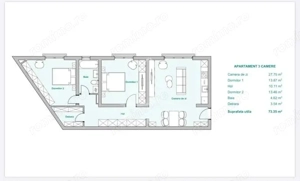 Apartament 3 camere, bloc nou, zona Plopi Timisoara - imagine 15