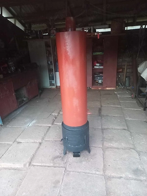 Boiler apa calda pe lemne. 