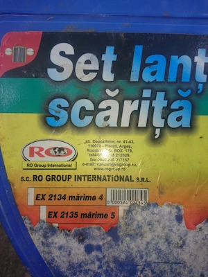 Set lanțuri antiderapante pentru zapada, tip scarita - Top Car. - imagine 2