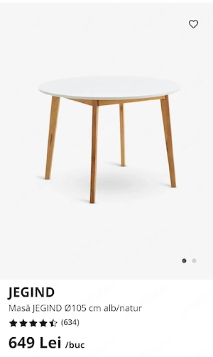 Masa Dining cu scaune