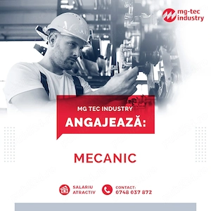 MgTec Industry angajeaza MECANIC