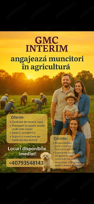 Locuri de muncă Spania agricultură!!!