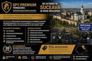 Detectivi particulari Suceava  Pro Detective Agency -Spy Premium echipamente premium  - imagine 1