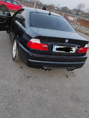 Bara spate E46 coupe ieșire dublă.