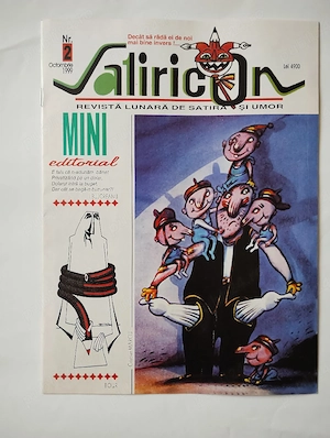 309. Revista de satiră și umor Satiricon, nr. 2, 1999