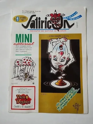 310. Revista de satiră și umor Satiricon, nr. 1, 1999
