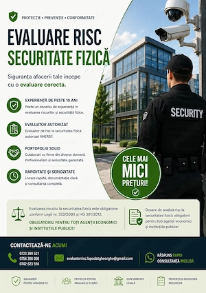 Evaluare risc securitate fizica