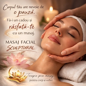 Masaj Facial Sculptural-  remodelare faciala