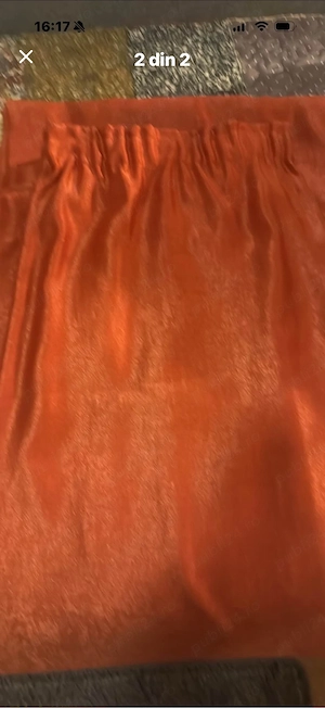 Vând perdea si draperie dubla 