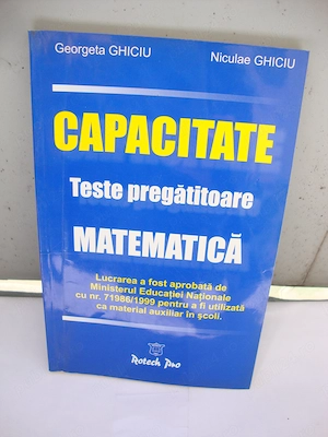 Matematica - teste pregatitoare - capacitate