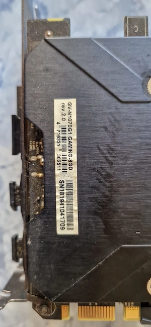 Placa video Gigabyte GeForce  GTX 1070 Ti Gaming, 8GB, 256-bit - imagine 3