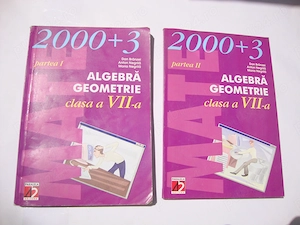 Algebra Geometrie pentru clasa a 7-a (partea 1 + partea 2)