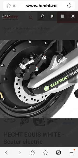 vând scuter electric nou 3000w - imagine 4