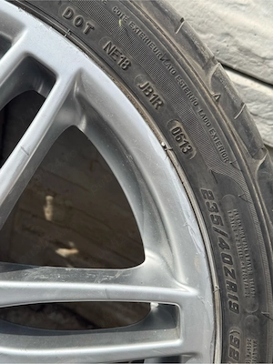 Jante r 19 audi din aliaj - imagine 3