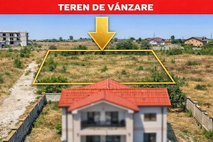 Vand urgent :Teren intravilan în Eforie Nord, foarte aproape de strada Daliei