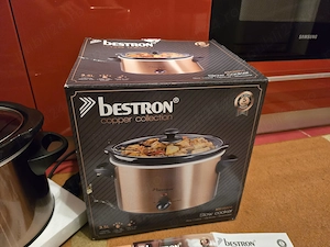 Slow Cooker Bestron ASC350 - Oala Gatit Lent Ceramica, Noua Nefolosita - imagine 3