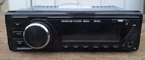 Radio auto well  usb,card.