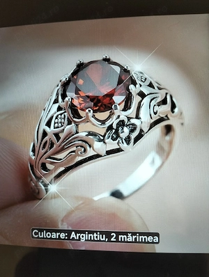 inel din argint de calitate 925 sterling - imagine 5