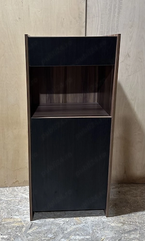 2 buc Dulap cu Usa si Sertar; Set din ansamblu biblioteca living