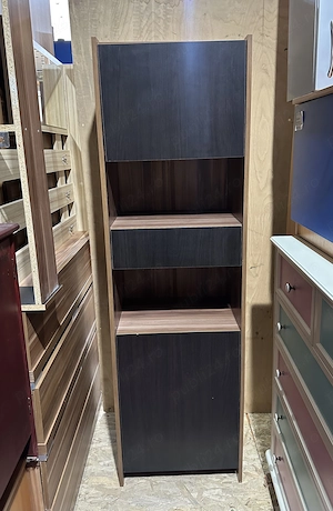 2 buc Dulap cu Usa si Sertar; Set din ansamblu biblioteca living - imagine 4