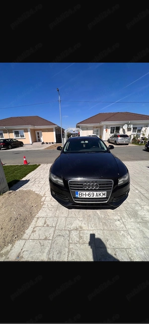 Audi A4, B8, an fabricatie 2009, 2.0 tdi, 140 CP, negru, break - imagine 5