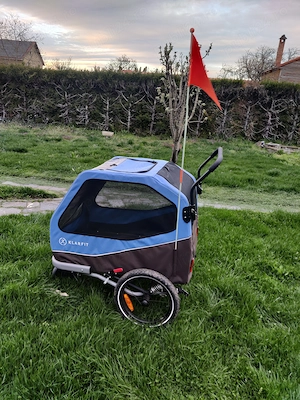 De vânzare remorca bicicla pentru catei - imagine 3