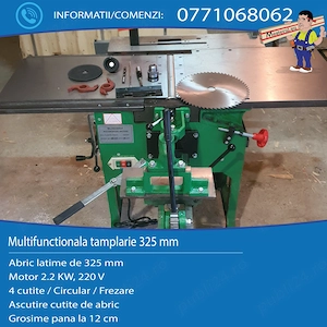 Mașină multifuncțională de tâmplărie cu grosime - imagine 4