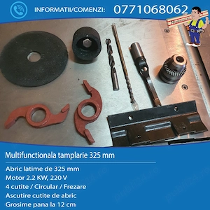 Mașină multifuncțională de tâmplărie cu grosime - imagine 5
