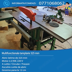 Mașină multifuncțională de tâmplărie cu grosime - imagine 2