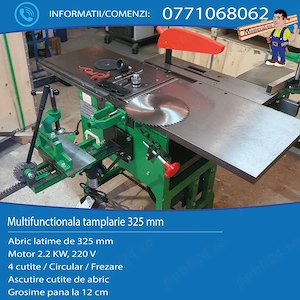 Mașină multifuncțională de tâmplărie cu grosime