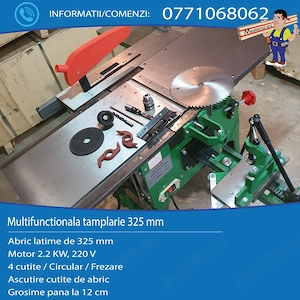Mașină multifuncțională de tâmplărie cu grosime - imagine 3