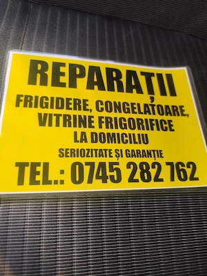 Reparatii frigidere, combine frigorifice și congelatoare la domiciliu 