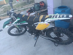 Vând cross 80 cc spart pistonu setu i nou  - imagine 4