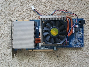 Placa video Gigabyte HD 4850 1Gb Ram 256bit pci express , montata pe un PC intel 775 core