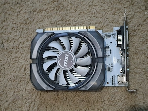 Placa video MSI GT 730 N730K-2GD3 OCV1 512MB ram 64bit pci express , montata pe un PC 6100TE