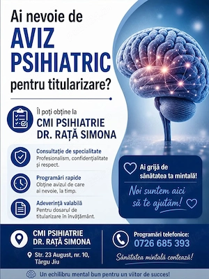 Cabinet medical de Psihiatrie!