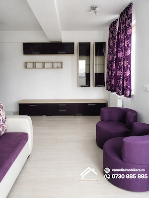 2 camere, centrala, 60mp, Apusului Residence, decomandat, et 2, 2 balcoane, metrou Pacii